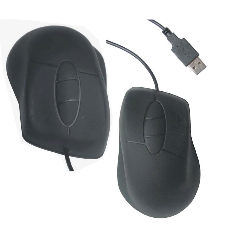 AS-M020 Waterproof Laser Mouse with Scrolling Touchpad
