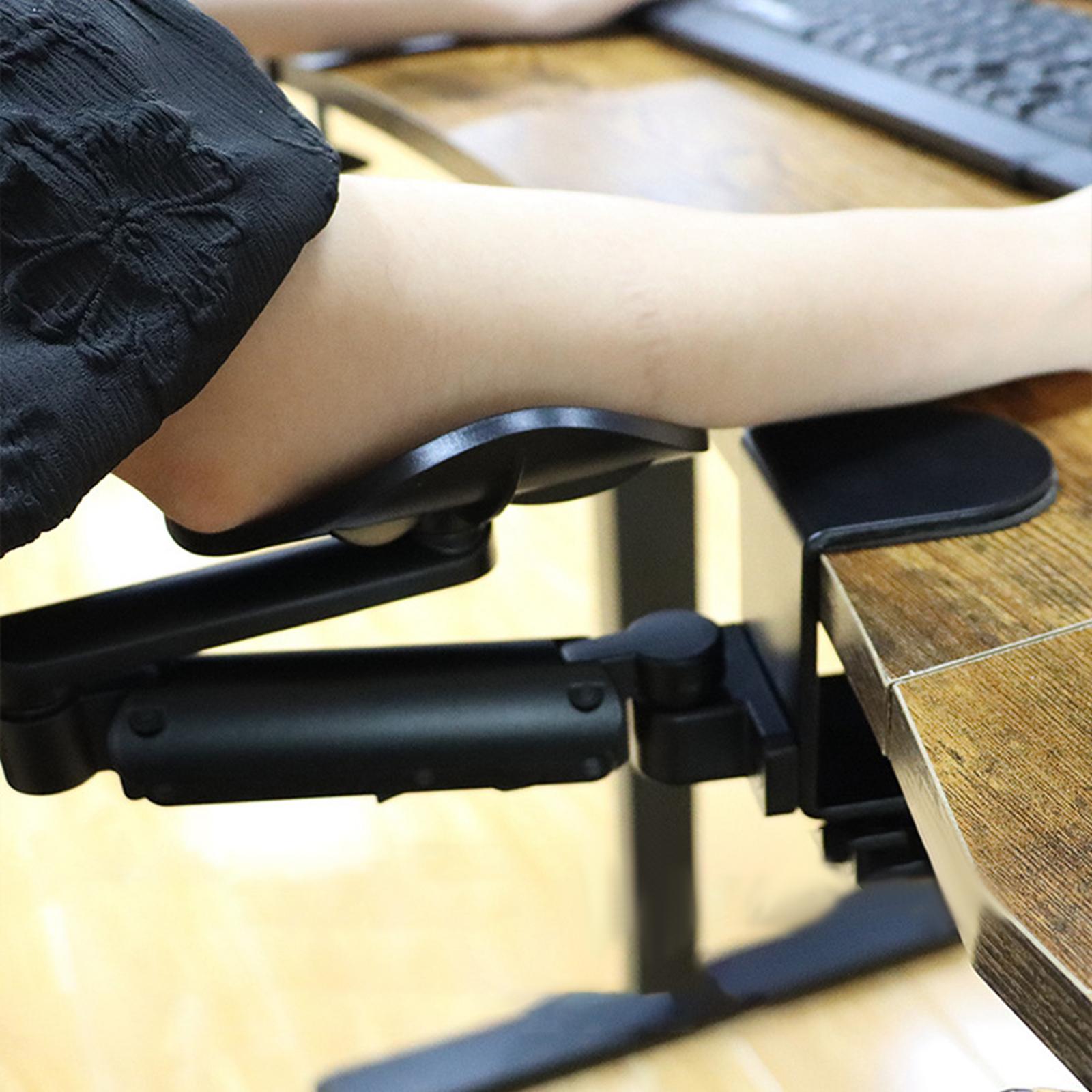 Portable Arm Rest Support for Desk Ergonomic Adjustable Computer Armre AHPOON