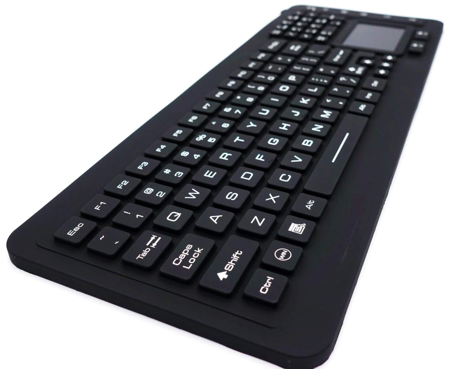 AS-I98 Silicone Backlit Keyboard with Touchpad