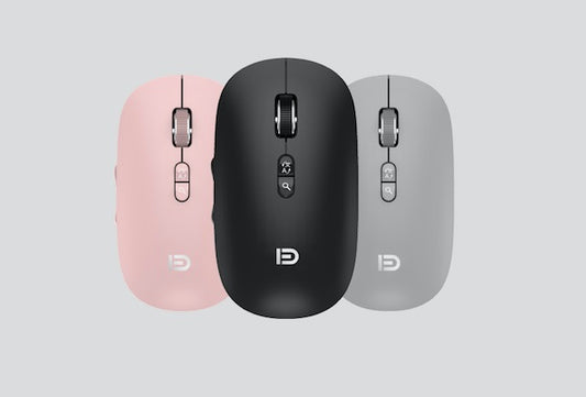 AI Smart Voice Mouse, Slim Wireless Translator Mouse, Mute Button, Instant Voice Search/Translation, for Business, Working, Studying, Copywriting