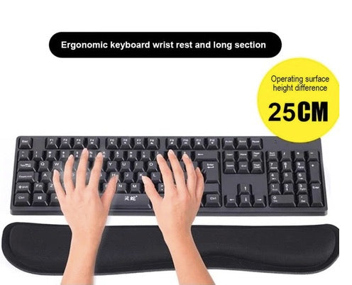 Mechanical Keyboard Wrist Rest Pad Mouse Wrist Rest Pad Ergonomic Memory Foam Set Comfort Mouse Pad For Office Computer Laptop
