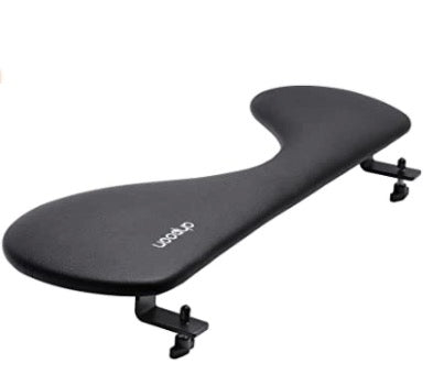AHPOON Z-shaped Brackets Ergonomic Armrest, Arm Wrist, Forearm Support, Office Computer Desk Extender Keyboard Rest