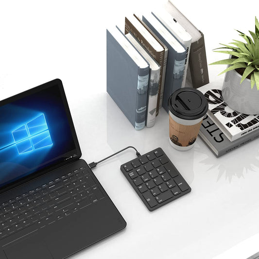 Wired Numeric Keyboard, Financial Numeric Keyboard, External Numeric Keyboard Data Entry for MacBook, Mac