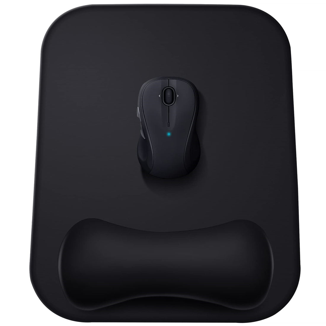 Large Gel Memory Foam Ergonomic Mouse Pad Wrist Rest Support Mousepad for Laptop, Computer, Gaming, Office - Comfortable for Easy Typing and Pain Relief