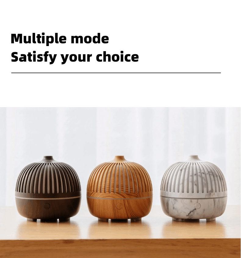 Marble Electric Essential Oil Diffusers With LED Lights, 180ml Capacity Aromatherapy Diffuser for Essential Oils