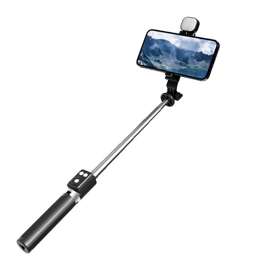 AS-T10 Extendable Selfie Stick Tripod with Wireless Remote Controller