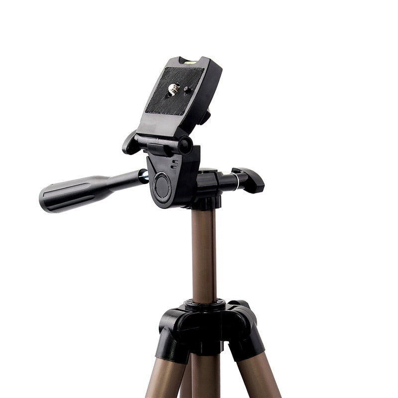 FOSOTO WT3130 Profesional Aluminum Mini Tripods Camera Tripod Stand With Smartphone Holder For DSLR Camera Phone Smartphone