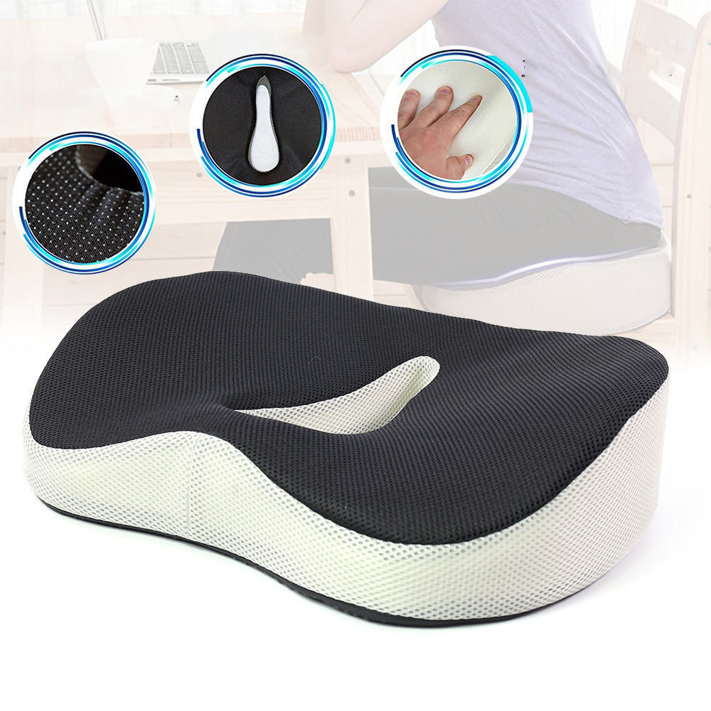 Donut Pillow Memory Foam Seat Cushion Hemorrhoid Tailbone Cushion Pain  Relief