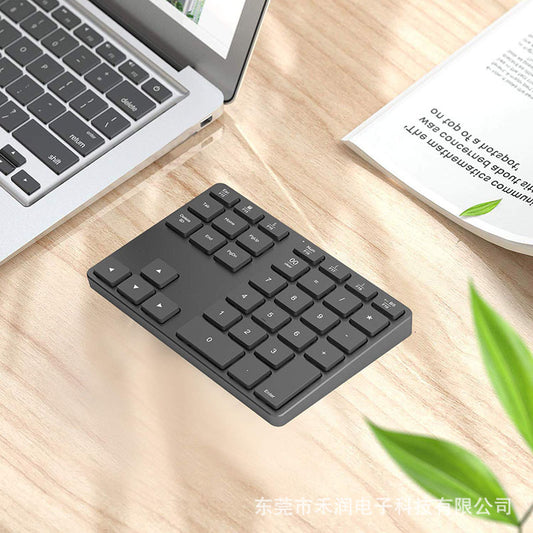 [Upgraded] Bluetooth Number Pad, Designed for Mac OS and Windows Users, Dual System Aluminum Rechargeable Wireless Numeric Keypad External Numeric Keyboard for MacBook, MacBook Pro/Air, Windows Laptop