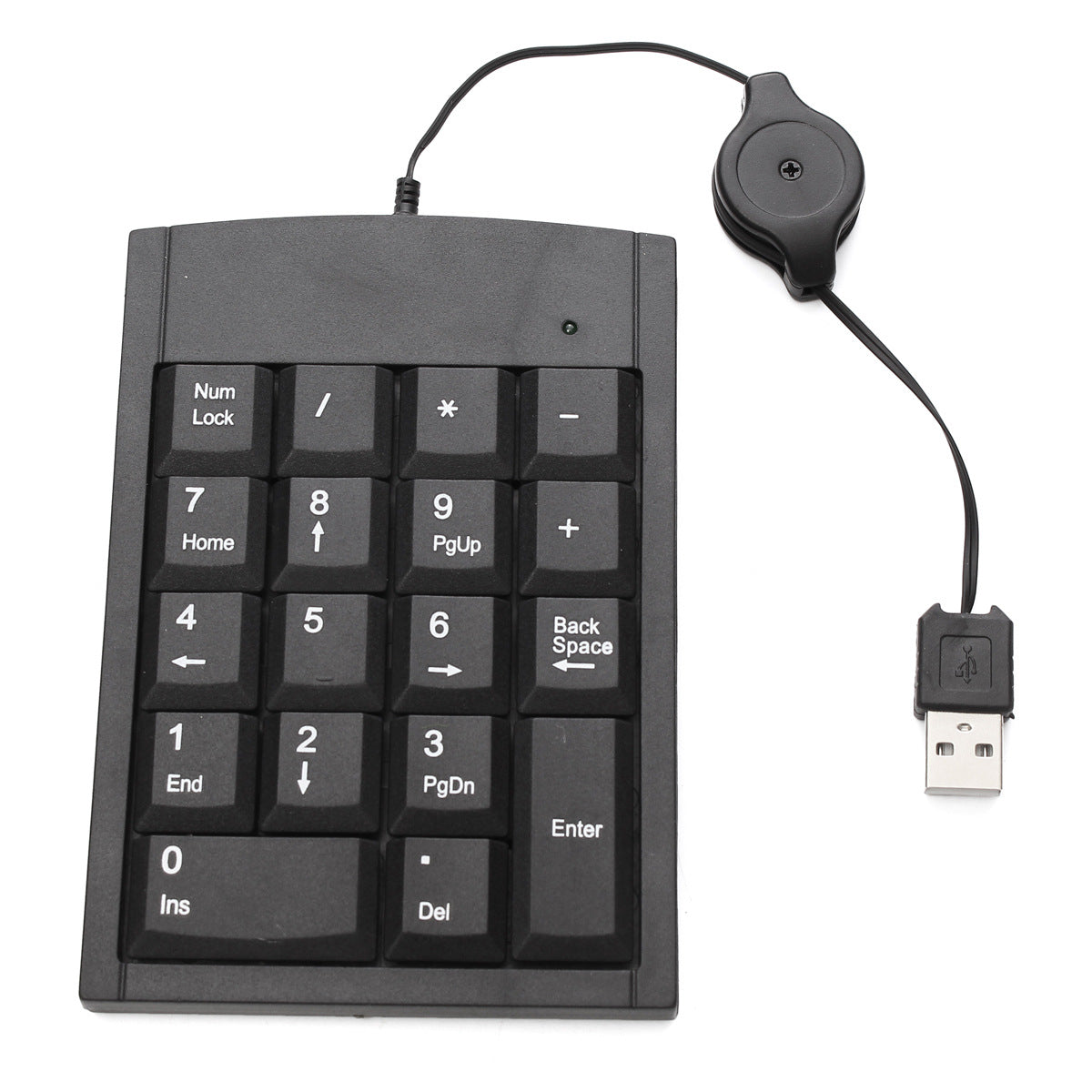 19 Keys Numeric Keypad, Retractable USB Cord Financial Accounting