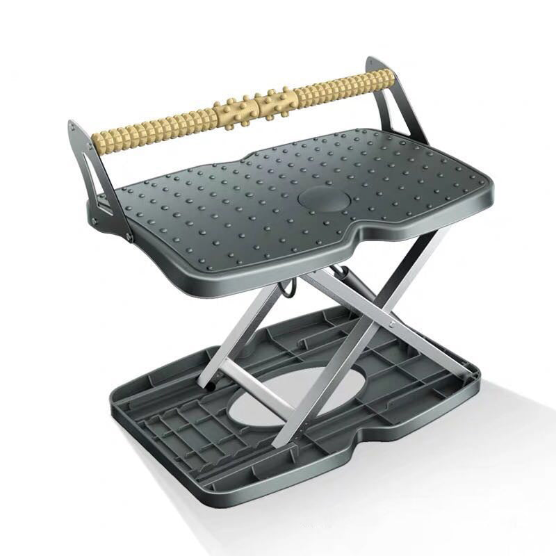 Footrest Under Desk - Adjustable Foot Rest with Massage Texture