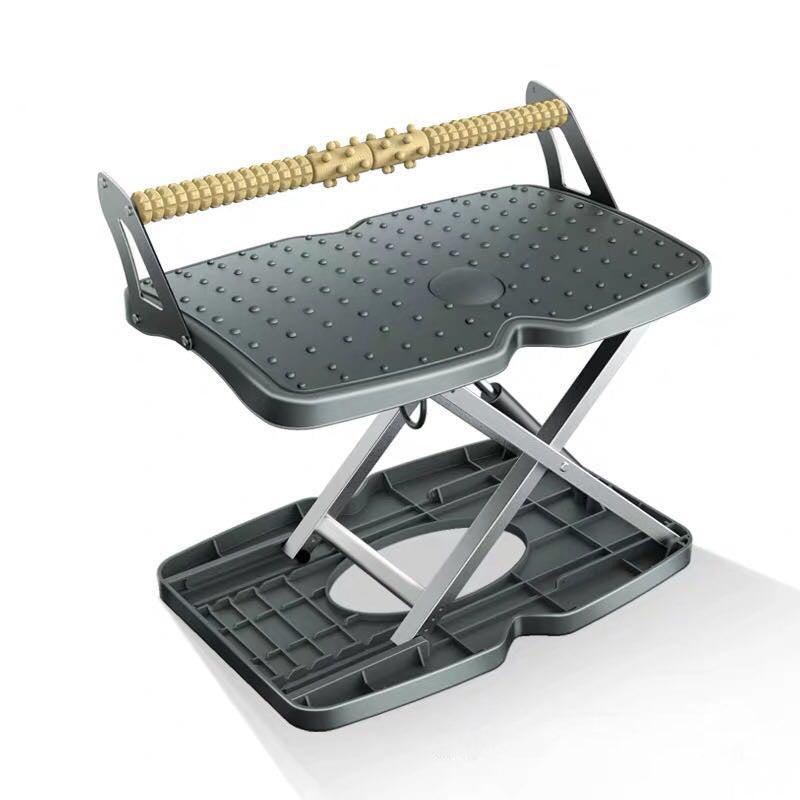 Under Desk Footrest - Adjustable Foot Rest With Massage Texture