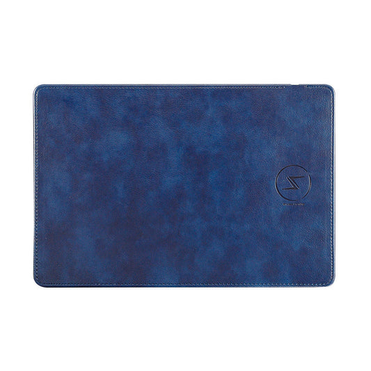 10W wireless charging Mouse Pad pu leather embossed logo Multifunctional charging Desk mat Mouse pad