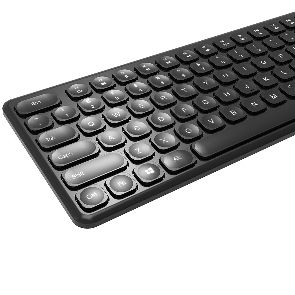 Wireless Keyboard 2.4G Compatible with Computer Dell Windows xp/7/8/10/11 Linux Android Ultra Thin Small Keypad KB366