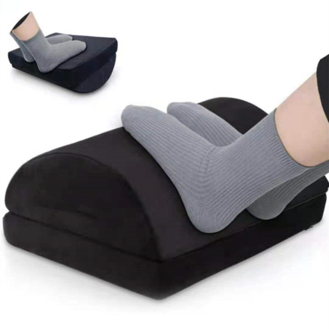 Foot Rest for Under Desk at Work, Double Layer Adjustable Foot Rest for Office, Home
