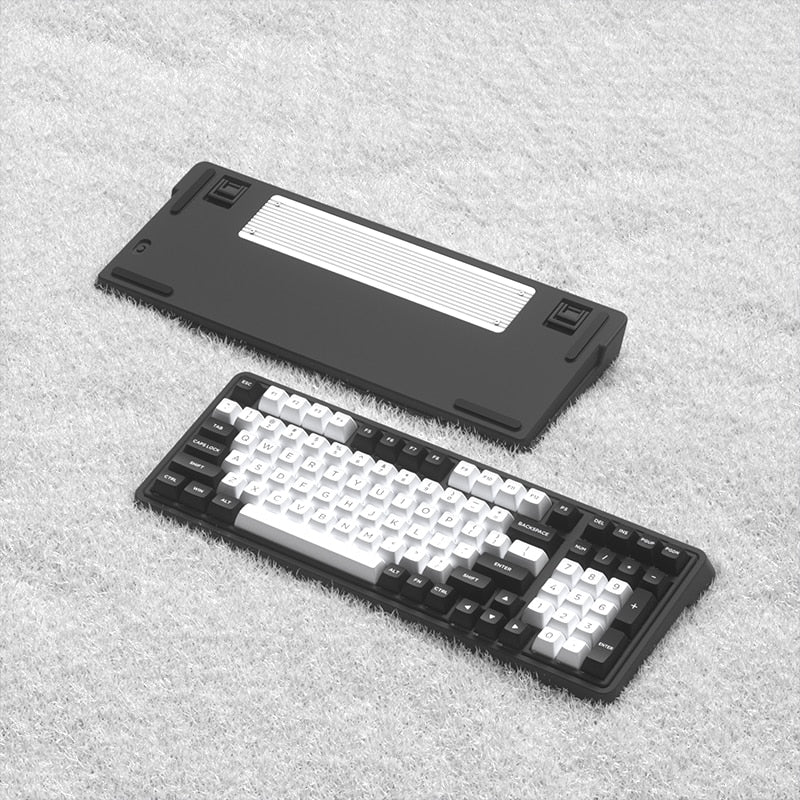 FL·ESPORTS CMK99 Three Mode Hot-Swappable Mechanical Keyboard 99-Key RGB