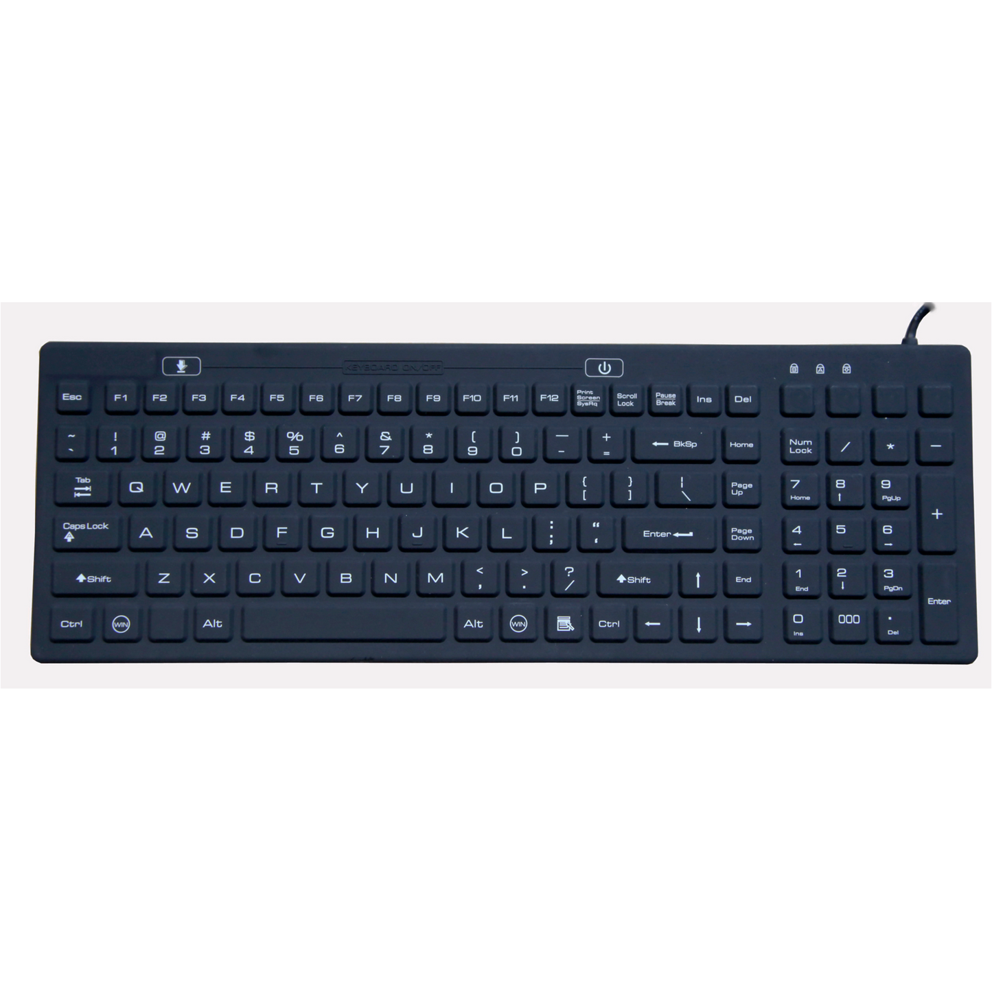 AS-I106 Silicone Industrial Keyboard