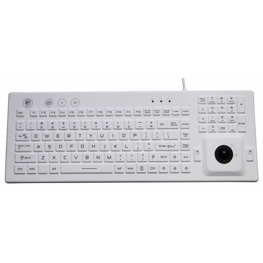 AS-I800 Backlit Keyboard with Trackball