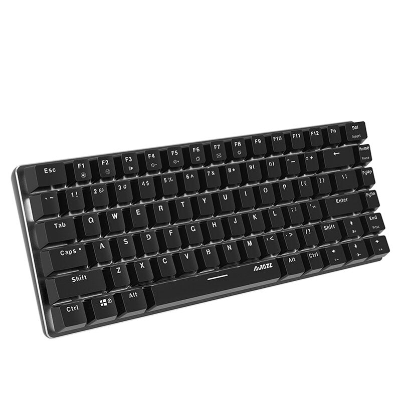 Mechanical Gaming Keyboard 82Keys Mini Gamer Keyboard Red Green Black Switch Keyboard for Windows Desktop Notebook PC