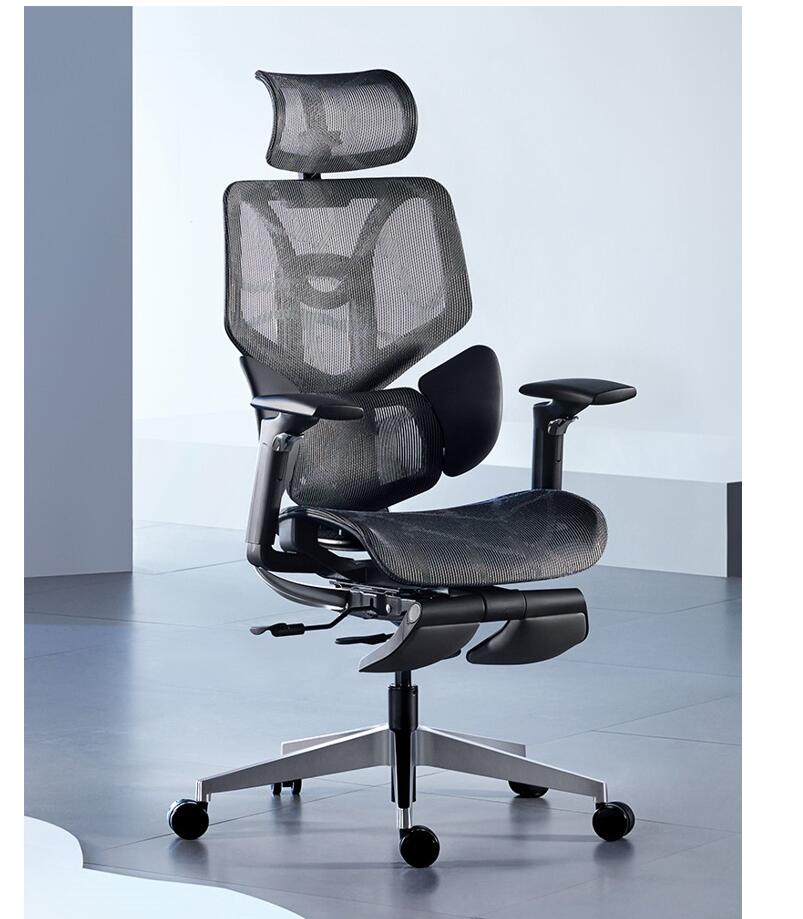 R Office Armchair Furniture  3D Support Wasit A Legroom Boss Ergonomic Mesh Sillas De Oficina Ergo Gaming Chair with Footrest