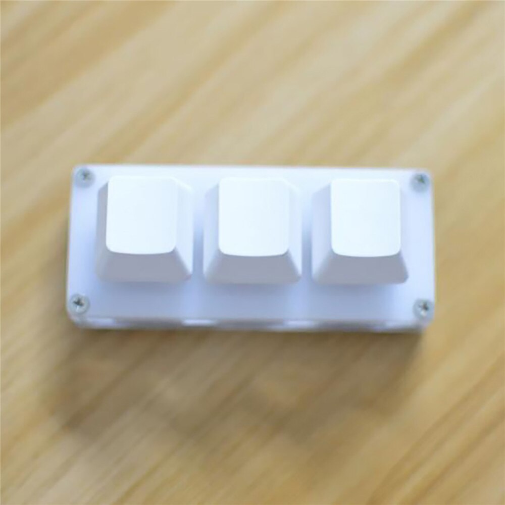 Mini 3-key Keypad Gaming Keyboard Programming Macro Keypad Mechanical Keyboard With Software OSU