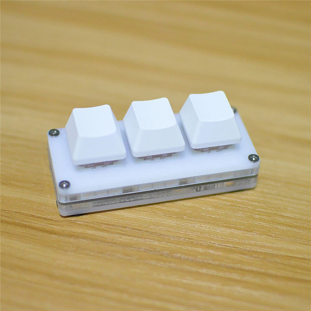 Mini 3-key Keypad Gaming Keyboard Programming Macro Keypad Mechanical Keyboard With Software OSU