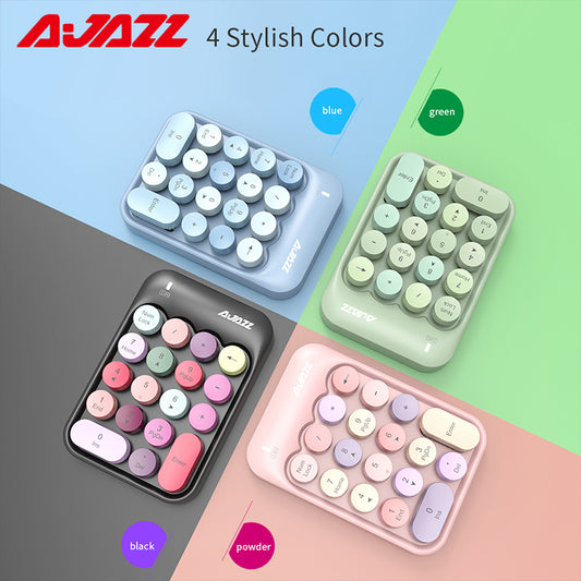 18 Keys Wireless Numeric Keypad 2.4G USB