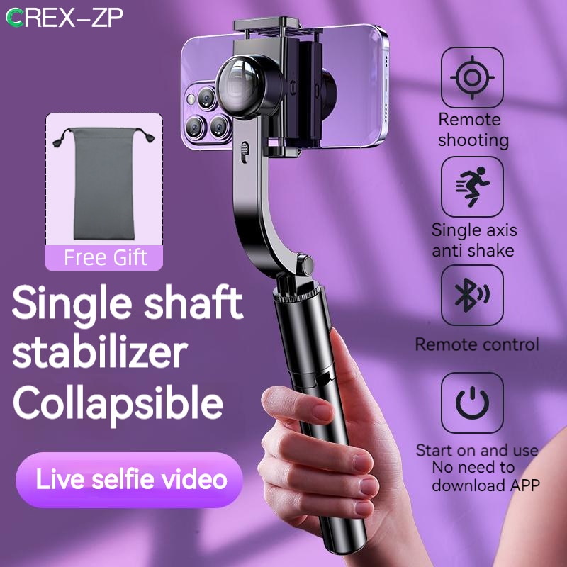 New 2023 mobile phone stabilizer Universal joint Aluminum alloy Bluetooth remote control Portable self timer tripod
