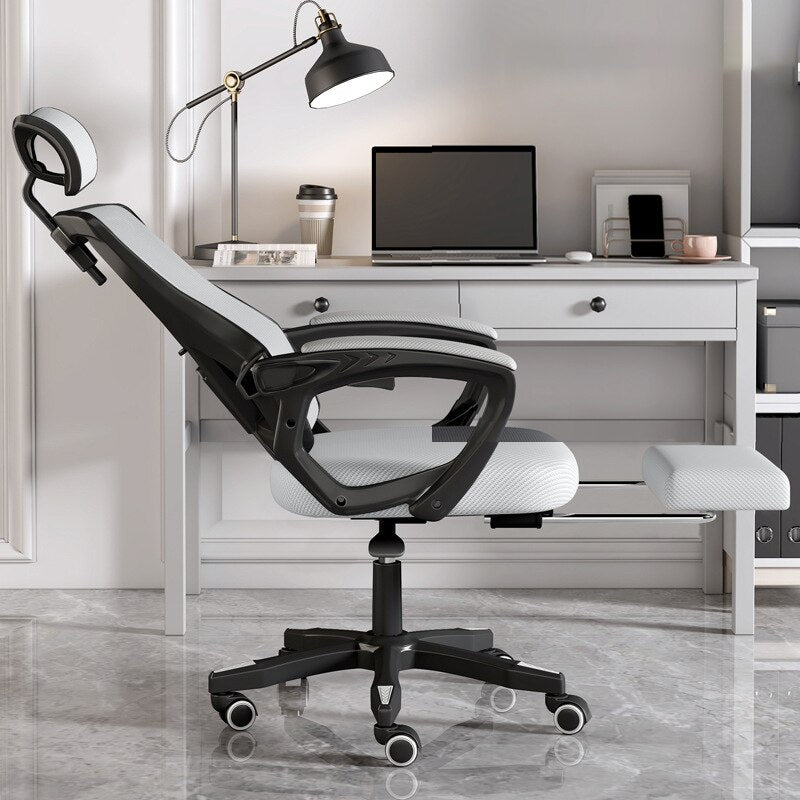 Comfortable Computer Chair Home Office Chair Reclining Lift Swivel Chair Dormitory Student Gaming Game Seat Backrest Human Chair