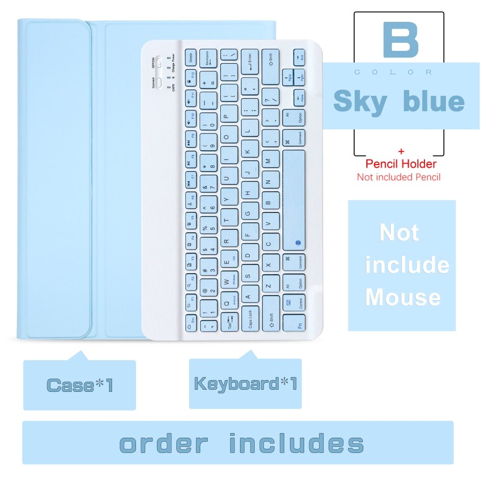 Magic Keyboard Wireless Mouse Tablet for XiaoMi Pad 5 Pro Pencil Case Funda Mi Pad 5 11 Inch 2021 Keyboard Cover