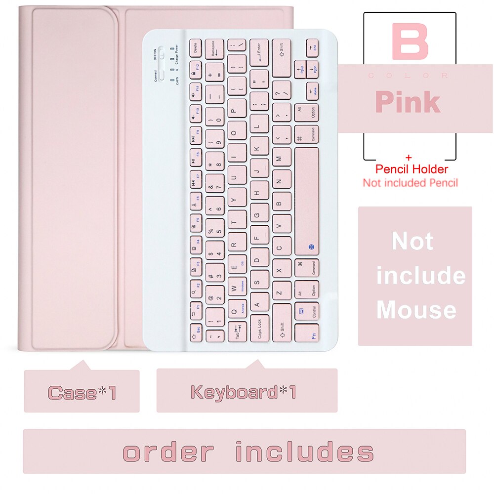 Magic Keyboard Wireless Mouse Tablet for XiaoMi Pad 5 Pro Pencil Case Funda Mi Pad 5 11 Inch 2021 Keyboard Cover