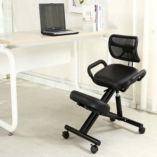 Modern And Correct Sitting Posture Backrest Home Computer Chair Folding Steel Writing Chair Rotating Lifting Ergonomic Chair