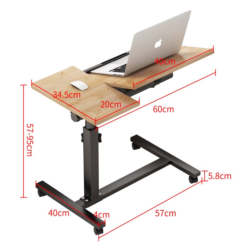 Height Adjustable Desk Study Modern Free Shipping Portable Desk Ergonomic Bedrooms Mesa Escritorio De Estudio Library Furniture