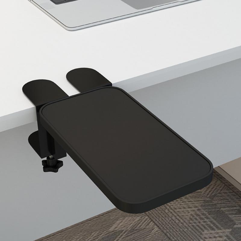 Arm Rest For Desk Foldable Keyboard Drawer Tray Stand Up Desk Store Compact Retractable Adjustable Desk Keyboard Tray For Desks