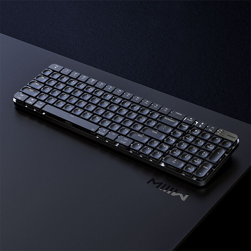 K10 Dual-mode Low-profile Ultra-slim Mechanical Keyboard Pro Wireless Bluetooth&2.4GHz Office & Gaming Keyboard