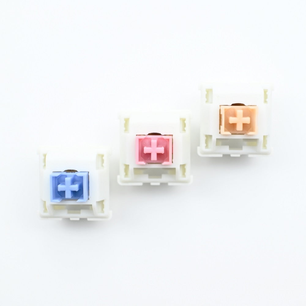 Outemu Switches Lubed Mechanical Keyboard Switch 5Pin Silent Tactile Linear Cream Blue Pink Yellow Custom Gaming RGB MX Switches