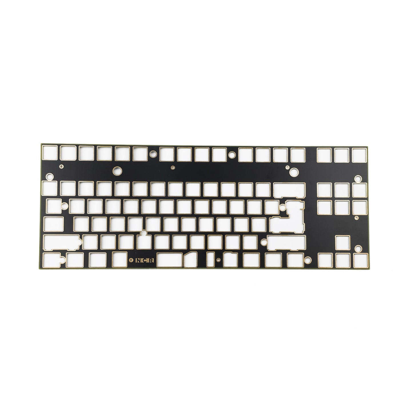 NCR80 R3 80% Hot Swappable ANSI ISO Mechanical Keyboard Kit QMK VIA Type C Detachable PCB Plastic Case FR4 Plate