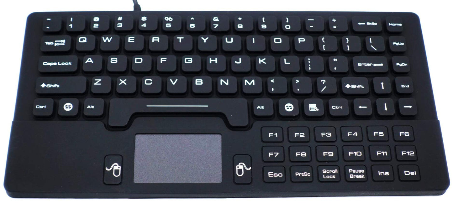 AS-I89 Mini Size Silicone Industrial Keyboard with Touchpad