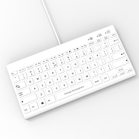 ASTARGO STRATOSPHERE Compact LED Backlit industrial Keyboard Waterproof Silicone